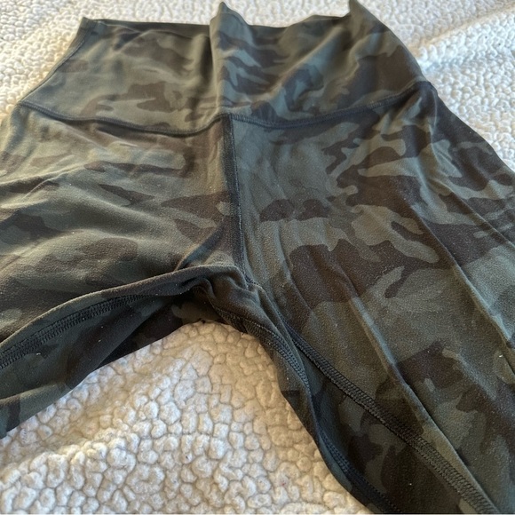 Green Camo Lululemon Leggings - Picture 3 of 5